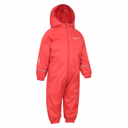 Mountain Warehouse Childrens/Kids Spright Waterproof Rain Suit - 18-24 Months, Red