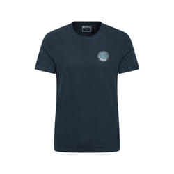 Mountain Warehouse Mens St Andrews Tree Ring Organic T-Shirt - S, Dark Blue