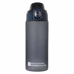 Mountain Warehouse Push Lid BPA Free 500ml Water Bottle - One Size, Navy