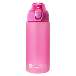 Mountain Warehouse Push Lid BPA Free 500ml Water Bottle - One Size, Fuchsia