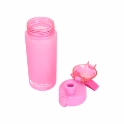 Mountain Warehouse Push Lid BPA Free 500ml Water Bottle - One Size, Fuchsia