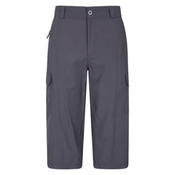 Mountain Warehouse Mens Explore 3/4 Shorts - 44L, Grey