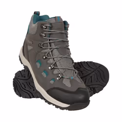 Mountain Warehouse Womens/Ladies Adventurer Waterproof Walking Boots - 4 UK, Dark Grey