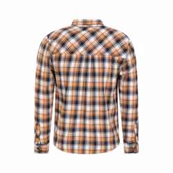 Mountain Warehouse Mens Trace Flannel Long-Sleeved Shirt - XXS, Mustard