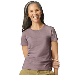 Gildan Womens/Ladies Softstyle Plain Ringspun Cotton Fitted T-Shirt - 14 UK, Paragon