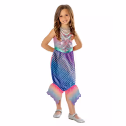 Barbie Girls Mermaid Colour Changing Costume - 5-6 Years, Multicoloured