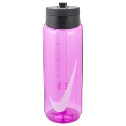 Nike Renew Recharge Graphic Print Water Bottle - One Size, Fire Pink/Black/White
