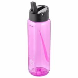 Nike Renew Recharge Graphic Print Water Bottle - One Size, Fire Pink/Black/White
