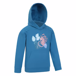 Mountain Warehouse Childrens/Kids Jungle Organic Hoodie - 5-6 Years, Blue
