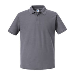 Russell Mens Authentic Eco Polo Shirt - XS, Convoy Grey