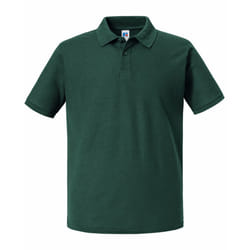 Russell Mens Authentic Eco Polo Shirt - XS, Bottle Green