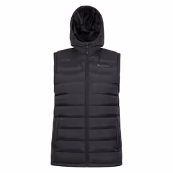 Mountain Warehouse Mens Seasons Hooded Padded Gilet - M, Black