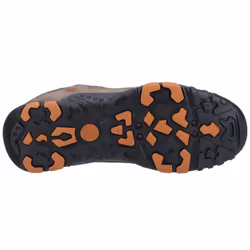 Hi-Tec Mens Quadra II Suede Walking Shoes - 11 UK, Taupe/Burnt Orange