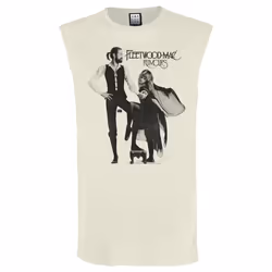 Amplified Unisex Adult Rumours Fleetwood Mac Tank Top - M, Vintage White