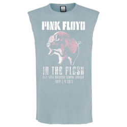 Amplified Mens In The Flesh Pink Floyd Sleeveless Tank Top - M, Strange Blue