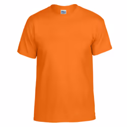 Gildan Mens DryBlend T-Shirt - S, Safety Orange