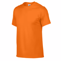 Gildan Mens DryBlend T-Shirt - S, Safety Orange