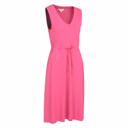 Mountain Warehouse Womens/Ladies Bahamas Floral Sleeveless Dress - 12 UK, Bright Pink