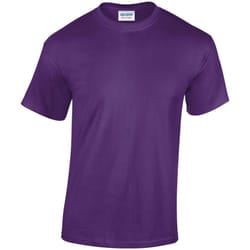 Gildan Adults Unisex Heavy Cotton T Shirt - S, Purple