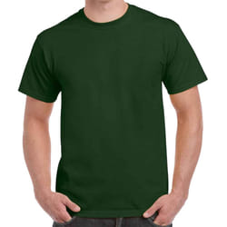 Gildan Adults Unisex Heavy Cotton T Shirt - 3XL, Forest