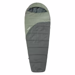 Mountain Warehouse Summit 250 Left Zip Mummy Sleeping Bag - 200cm, Khaki Green