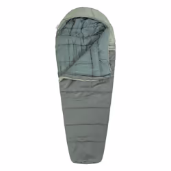 Mountain Warehouse Summit 250 Left Zip Mummy Sleeping Bag - 200cm, Khaki Green