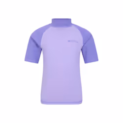 Mountain Warehouse Childrens/Kids Sun Protective Short-Sleeved Swim Vest - 5-6 Years, Dusky Purple
