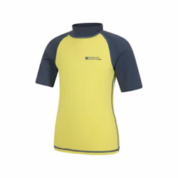 Mountain Warehouse Childrens/Kids Sun Protective Short-Sleeved Swim Vest - 5-6 Years, Alloy Grey