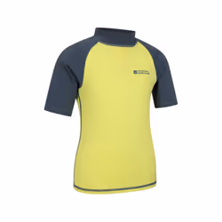 Mountain Warehouse Childrens/Kids Sun Protective Short-Sleeved Swim Vest - 5-6 Years, Alloy Grey