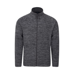 Mountain Warehouse Mens Snowdon II Full Zip Fleece Jacket - XL, Charcoal