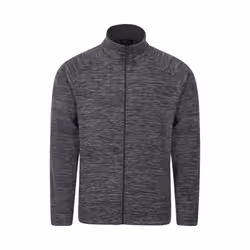 Mountain Warehouse Mens Snowdon II Full Zip Fleece Jacket - S, Charcoal