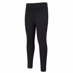 Mountain Warehouse Girls Flick Flack Soft Touch Leggings - 9-10 Years, Black
