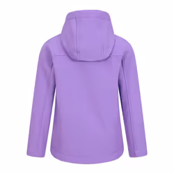 Mountain Warehouse Childrens/Kids Exodus Water Resistant Soft Shell Jacket - 5-6 Years, Light Purple