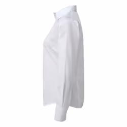 Premier Womens/Ladies Poplin Long-Sleeved Shirt - 12 UK, White