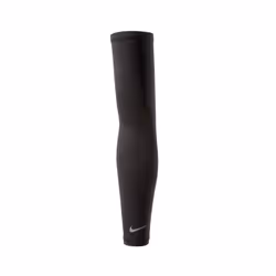 Nike Unisex Adult Dri-FIT UV Protection Running Arm Sleeves - XL, Black