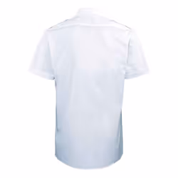 Premier Mens Short-Sleeved Pilot Shirt - 17.5in, Light Blue