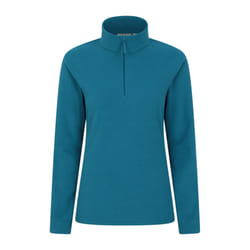 Mountain Warehouse Womens/Ladies Camber II Fleece Top - XXL, Dark Teal