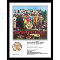 The Beatles Sgt Peppers Lonely Hearts Club Band Framed Print