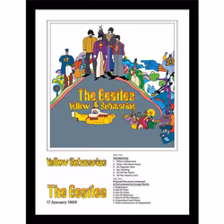 The Beatles Yellow Submarine Framed Print