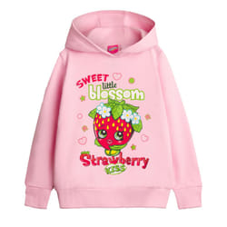 Shopkins Childrens/Kids Strawberry Kiss Hoodie - 5-6 Years, Multicoloured
