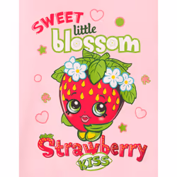 Shopkins Childrens/Kids Strawberry Kiss Hoodie - 5-6 Years, Multicoloured