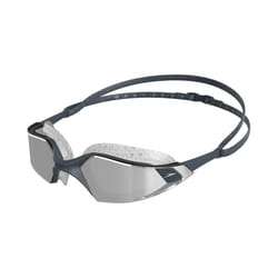 Speedo Unisex Adult Aquapulse Pro Mirror Swimming Goggles - One Size, Grey/Silver