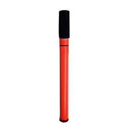 Blackspur Bicycle Pump - 22in, Orange/Black