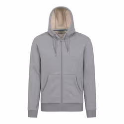Mountain Warehouse Mens Dalton Borg Lined Full Zip Hoodie - 4XL, Grey