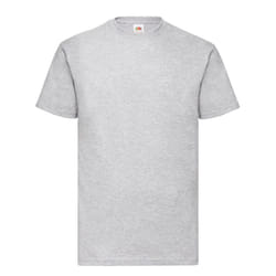 Fruit of the Loom Mens Valueweight Heather T-Shirt - M, Heather Grey