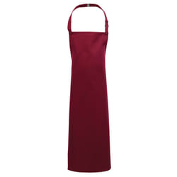 Premier Childrens/Kids Premier Plain Apron - 3-6 Years, Burgundy
