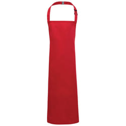 Premier Childrens/Kids Premier Plain Apron - 3-6 Years, Red