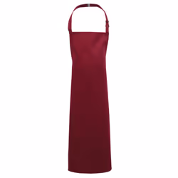 Premier Childrens/Kids Premier Plain Apron - 7-10 Years, Burgundy