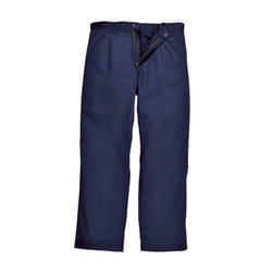 Portwest Unisex Adult Bizweld Fire Resistant Work Trousers - 3XL R, Navy