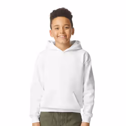 Gildan Childrens/Kids Softstyle Ringspun Cotton Midweight Hoodie - 3 Years, White